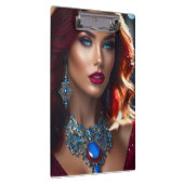 Porte-bloc Une pose modèle est une femme qui modélise un morc (Swatch)