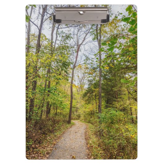 Porte-bloc Une promenade d'automne (Devant)