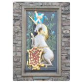 Porte-bloc Unicorne, Holyrood Palace (Dos)