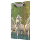 Porte-bloc Unicornes dans le lac (Gauche)