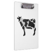 Porte-bloc Vache Noir et Blanc Silhouette (Swatch)