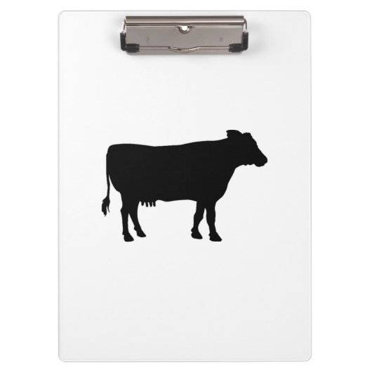 Porte-bloc Vache noire (Devant)