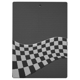 Porte-bloc Vague de emballage Checkered de drapeau de style