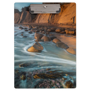 Porte-bloc Vague le long de la plage, Californie