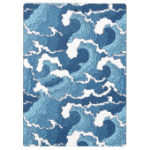 Porte-bloc Vagues de résumé (Dos)