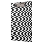 Porte-bloc Vagues noires et blanches (Gauche)