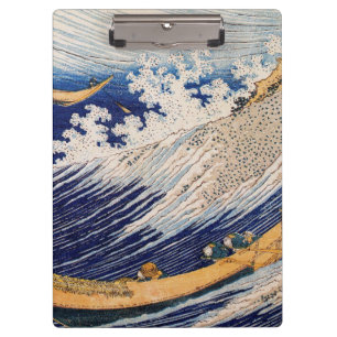 Porte-bloc Vagues océaniques Hokusai Bateaux en mer