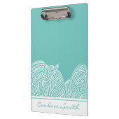 Porte-bloc Vagues personnalisées (Gauche)