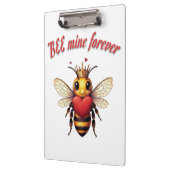 Porte-bloc Valentin drôle de jeu de mots abeille (Gauche)