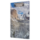 Porte-bloc Vallée de Yosemite dans la neige (Gauche)