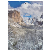 Porte-bloc Vallée de Yosemite dans la neige (Dos)
