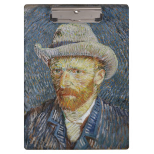 Porte-bloc Van Gogh Autoportrait Gris Sens Casquette Peinture
