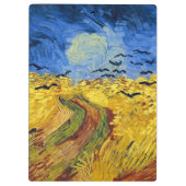 Porte-bloc Van Gogh Champs de blé Impressionniste Peinture (Dos)
