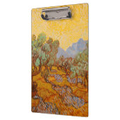 Porte-bloc Van Gogh Olive Trees Soleil Jaune Ciel (Gauche)