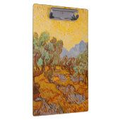 Porte-bloc Van Gogh Olive Trees Soleil Jaune Ciel (Swatch)