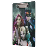 Porte-bloc Variante de couverture de Gotham City Sirens #1000 (Gauche)