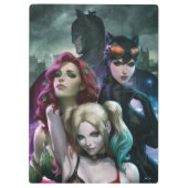 Porte-bloc Variante de couverture de Gotham City Sirens #1000 (Dos)