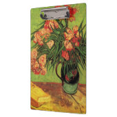 Porte-bloc Vase avec Oleanders et livres par Vincent van Gogh (Gauche)