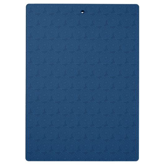 Porte-bloc Vase de fleurs Stylish Blue Inspiration Devis (Dos)