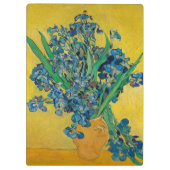 Porte-bloc Vase Van Gogh avec Iris Classic Impressionnisme (Dos)