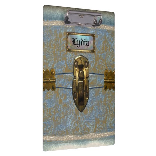 Porte-bloc Velley Damask Beautiful Monogram (Swatch)