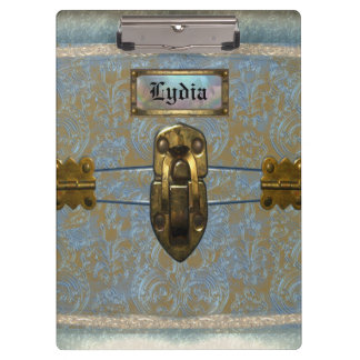 Porte-bloc Velley Damask Beautiful Monogram