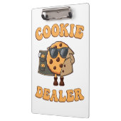 Porte-bloc Vendeur de biscuits drôle de cuisson (Gauche)