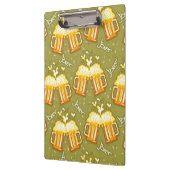 Porte-bloc Verres de motif de bière (Gauche)