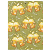 Porte-bloc Verres de motif de bière (Dos)