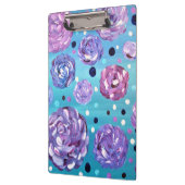 Porte-bloc Versez-moi avec des fleurs (Gauche)