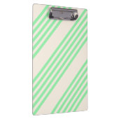 Porte-bloc Vert et beige cinq rayures motif (Swatch)
