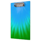 Porte-bloc Vert et bleu Abstrait (Gauche)