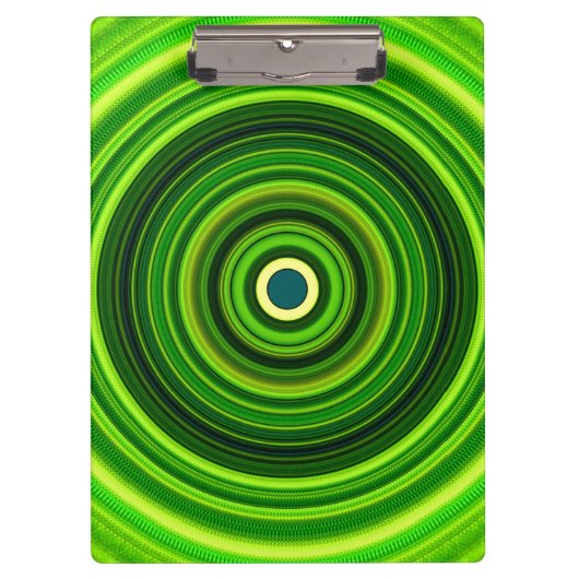 Porte-bloc Vert géomagnétique Mandala-25436 (Devant)