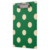 Porte-bloc Vert sur crème (Gauche)