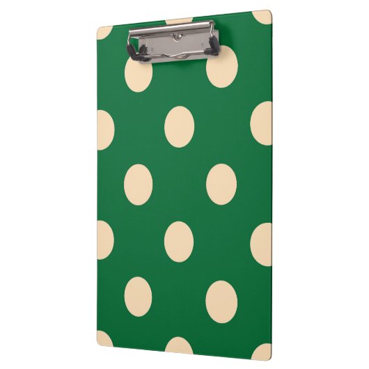 Porte-bloc Vert sur crème (Gauche)