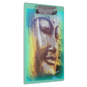 Porte-bloc vert visage bouddha (Swatch)