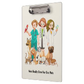 Porte-bloc Veterinarian People (Gauche)