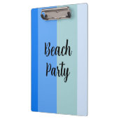 Porte-bloc Vibes De Plage, Bleues (Gauche)