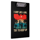Porte-bloc Vibes de surf tendance Je Surf comme une fille (Swatch)