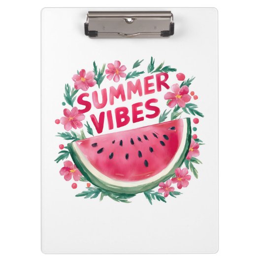 Porte-bloc Vibes d'été (Devant)