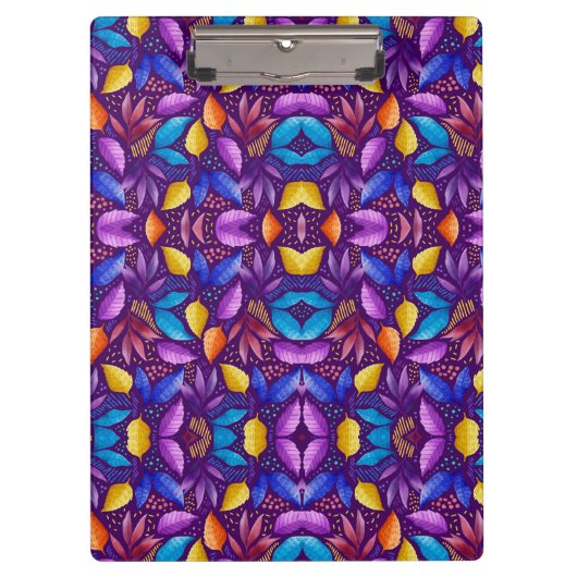 Porte-bloc Vibrant clipboard with a symmetrical (Devant)