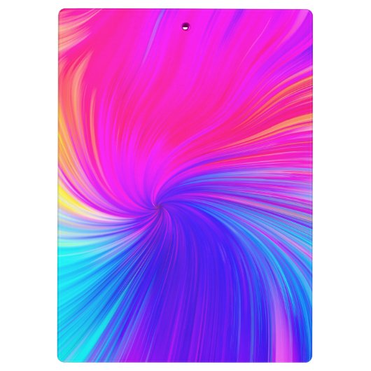 Porte-bloc Vibrant Color Aesthetic Pattern (Dos)