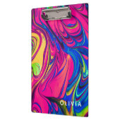 Porte-bloc Vibrant Color Aesthetic Pattern (Gauche)
