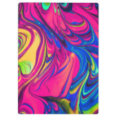 Porte-bloc Vibrant Color Aesthetic Pattern (Dos)