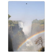 Porte-bloc Victoria Falls Rainbow Waterfall Photo (Dos)