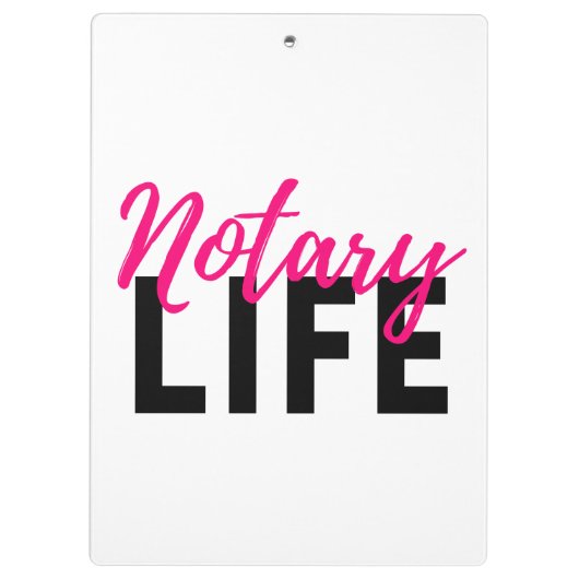 Porte-bloc Vie du notaire (Dos)