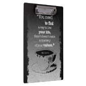 Porte-bloc Vie et valeurs, Existentialisme illustré citation (Swatch)