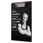 Porte-bloc Vie - Eugen Sandow Bodybuilding Motivation (Gauche)