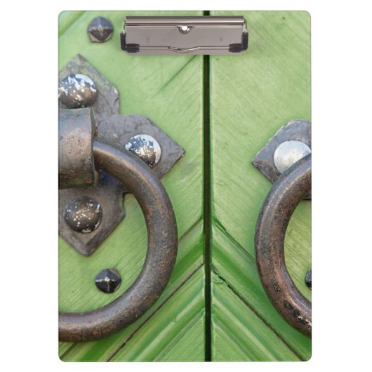 Porte-bloc Vieille porte (Devant)