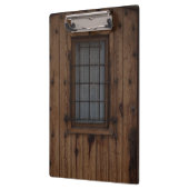 Porte-bloc Vieille porte Brown en bois noué (Gauche)
